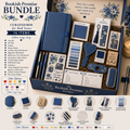 Bookish Promise Bundle blue themed curated box with 16 items and color choices