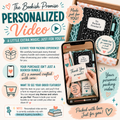 Personalized packing video for themed mystery bundles